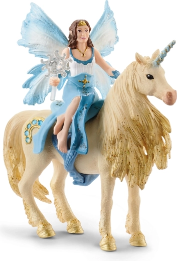 Schleich Bayala princesa Eyela z zlatim samorogom