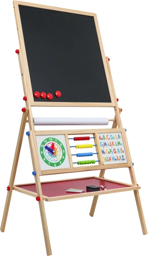 Adjustable wooden construction
