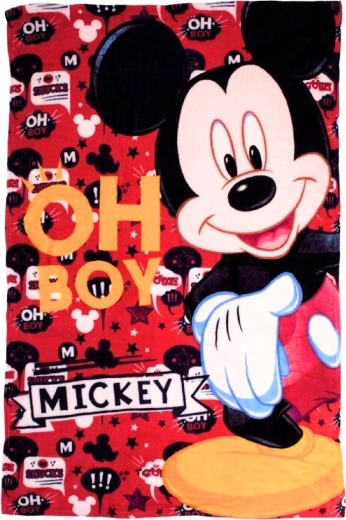 Otroška flis odeja Disney Mickey Mouse 100 × 150 cm