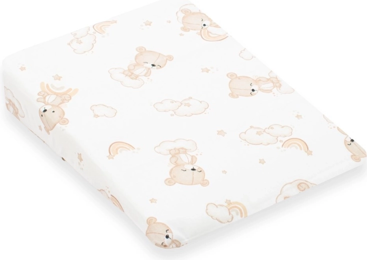 Cover for Baby Wedge Pillow – New Baby BASIC 30×37 cm, beige teddy