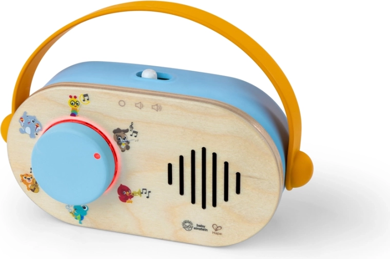Glasbeni radio za dojenčke Discovery Radio BABY EINSTEIN in HAPE, 6m+