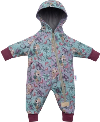 Otroški softshell kombinezon NEW BABY Morske deklice 98