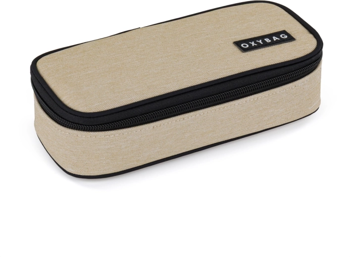 Šolska peresnica etui OXYBAG Komfort Unicolor Mocca