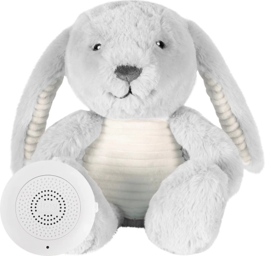 Flow plush bunny with heartbeat Milo grey - 1 piece