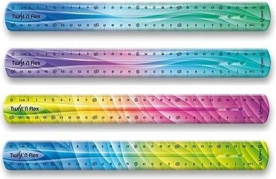Maped ravnilo Twist'n Flex mavrično 30 cm