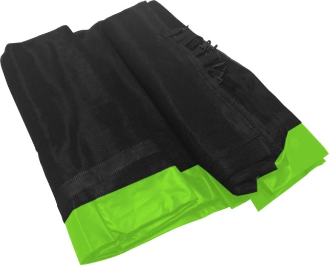 Zaščitna mreža SKYRAMIZ za vrtni trampolin 305 cm, 6 tunelov – Zelena