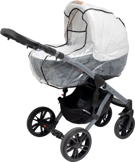 Nepremočljiva dežna prevleka za globok voziček New Baby Basic univerzalna