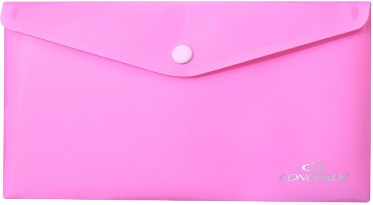 Mape za spise z gumbom DL pastelno rožnata CONCORDE