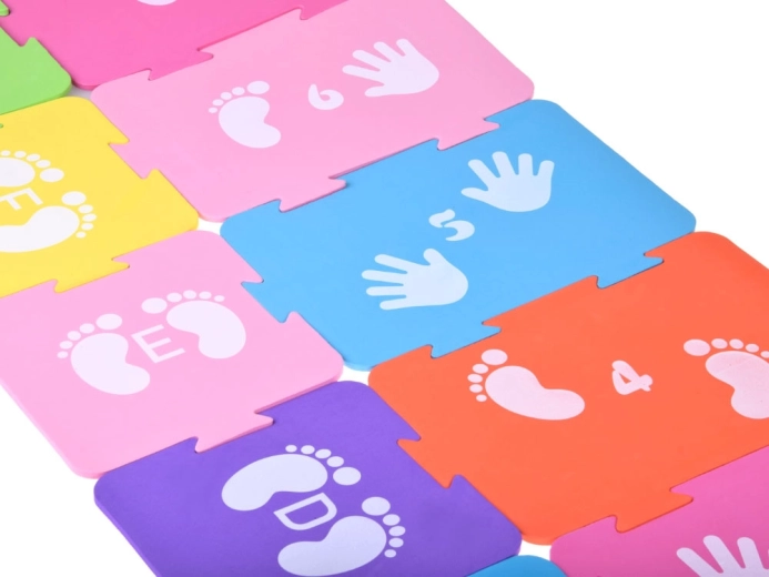 Učenje števil in črk v gibanju