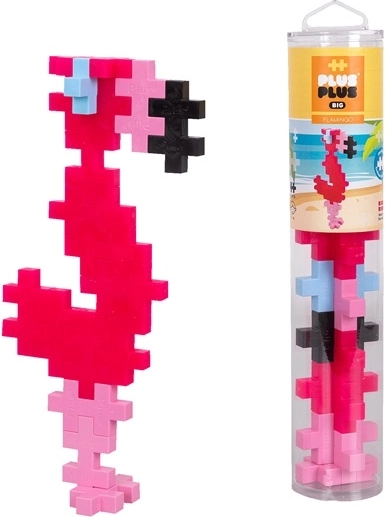 Plus-Plus Big tuba Flamingo