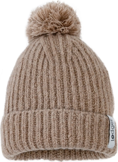 Lodger merino pletena kapa s cofom buffalo 0–3 mesece