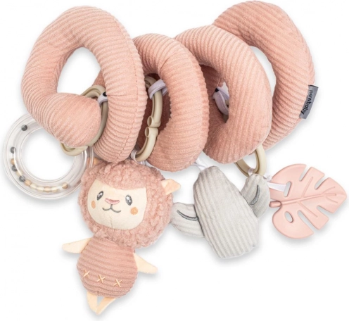 Spiralna igrača za posteljico NEW BABY Lama 23 cm