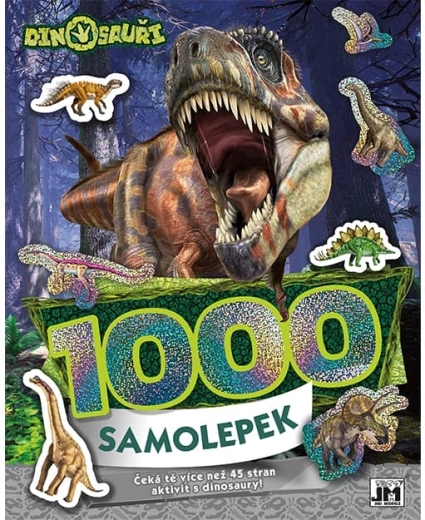 1000 nalepk z aktivnostmi – dinozavri