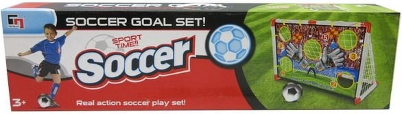 Nogometni set z golom in točkovnimi odprtinami