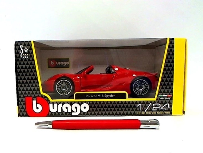 Bburago Porsche 918 Spyder red 1:24 - 1 piece