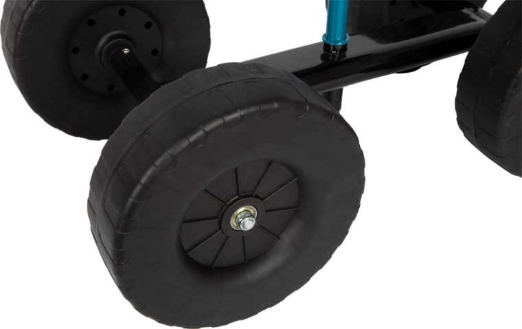 Velika kolesa in stabilen sedež