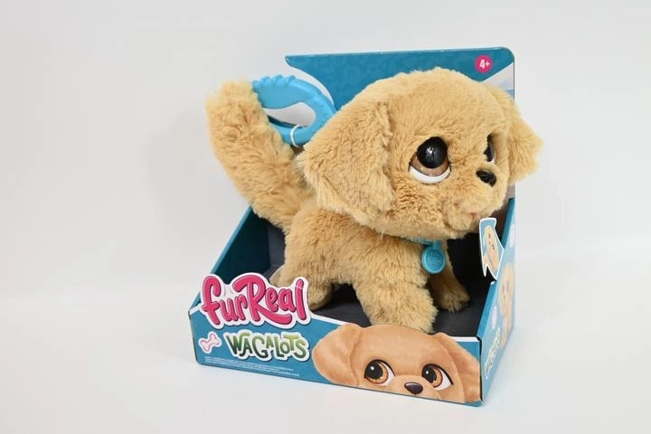 FurReal WaggLots sprehajajoči zlati prinašalec na povodcu