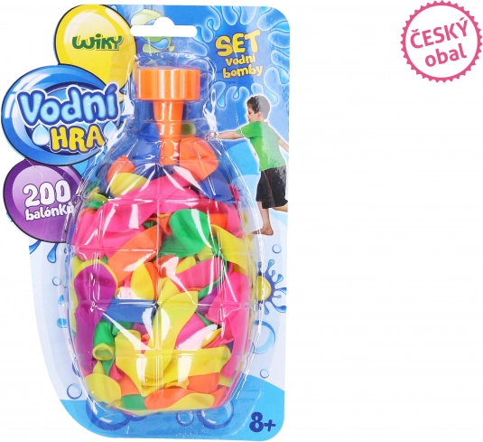 Vodeni baloni 200 kos - češko pakiranje