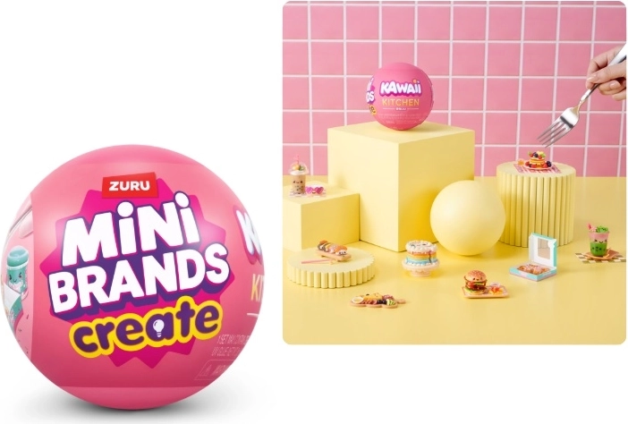 ZURU Mini Brands Kawaii Kitchen zbirateljska kapsula - 1 kos