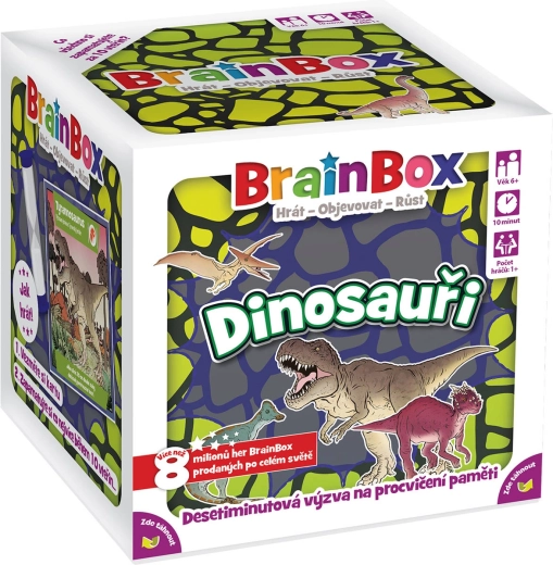 BrainBox Dinozavri – spominska kartaška igra