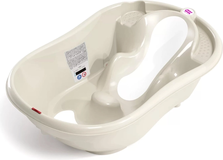 Okbaby Onda Evolution rastoča protizdrsna kadica 0–12 mesecev bela