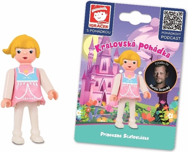Igráček Zlatolaska – kraljeva pravljica s podcastom