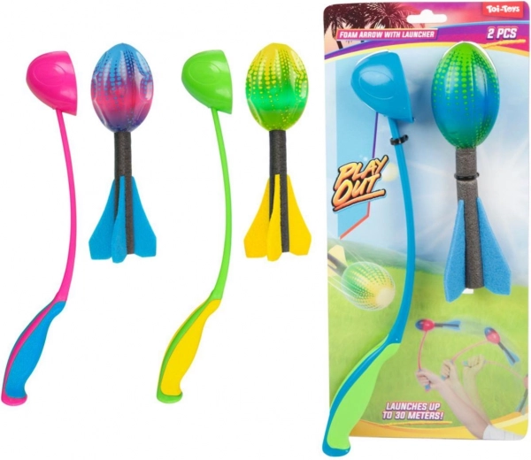 Pena raketa za metanje s startnikom 19 cm