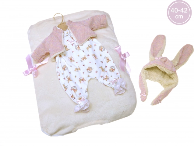 Oblačilce za punčko dojenčka New Born 40-42 cm