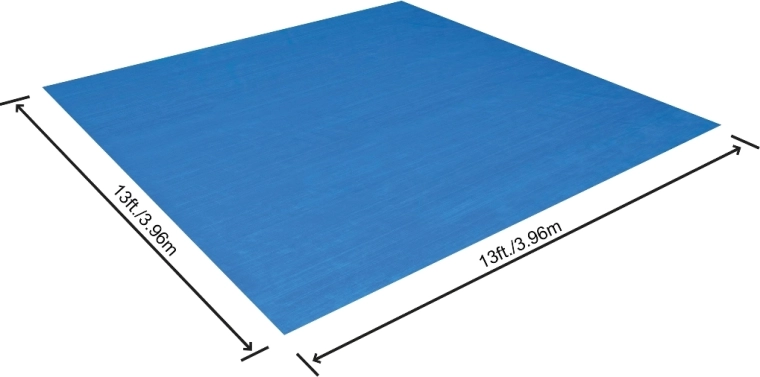 Zaščitna podloga za bazen 396 × 396 cm Bestway