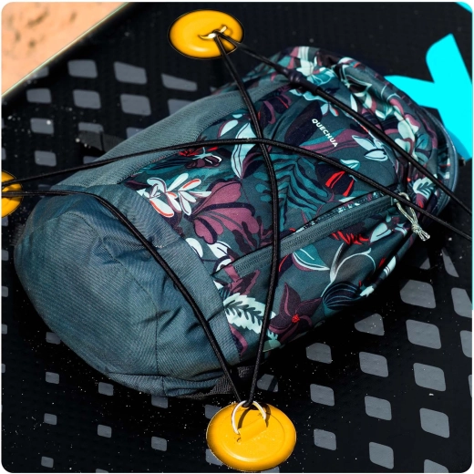 Praktično shranjevanje opreme na palubi