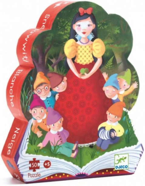 Panoramske sestavljanke Sneguljčica 50 koščkov Djeco