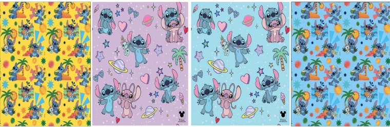 Darilni papir Disney Stitch 70 × 200 cm