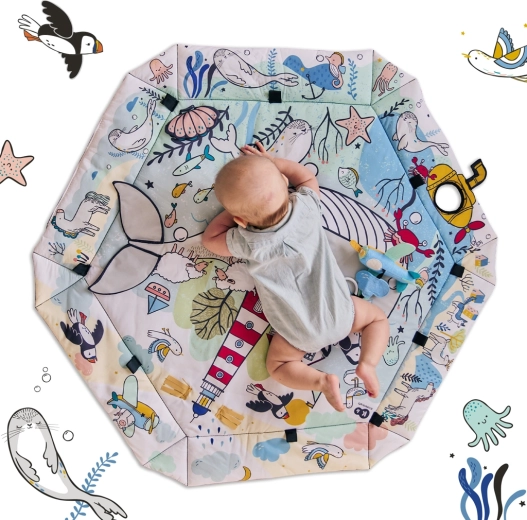 Zložljivi robovi in 20 žogic za več zabave