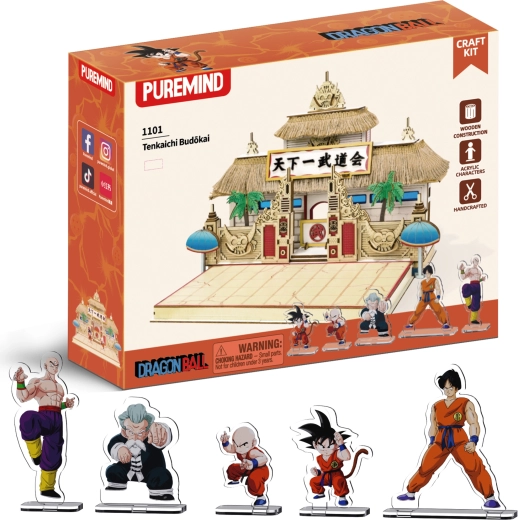 Puremind lesen 3D model DRAGON BALL Tenkaichi Budokai – DIY prizor
