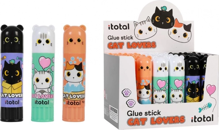 Stojalo z 24 lepilnimi aplikatorji v konici - Mačka