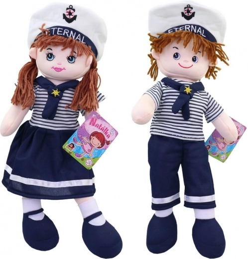 Textile Doll Sailor 40 cm