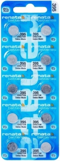 Gumbasta baterija Renata 395 1,55 V (10 kosov)