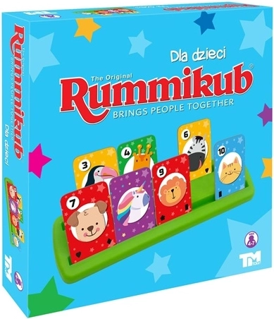 TMT Rummikub Junior – družabna igra z živalmi