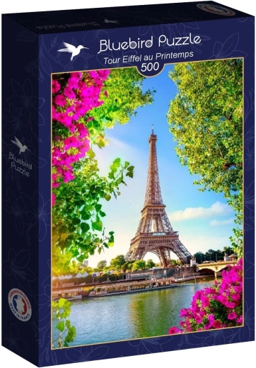 Puzzle Bluebird Eifflov stolp 500 kosov