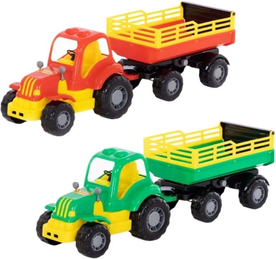 Traktor s prikolico Mighty – 1 kos