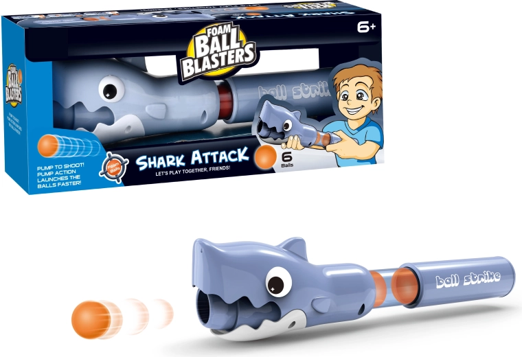 Airsoft pištola Morski pes s 6 naboji