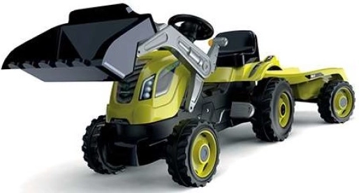 Pedalni traktor Farmer Max s prikolico