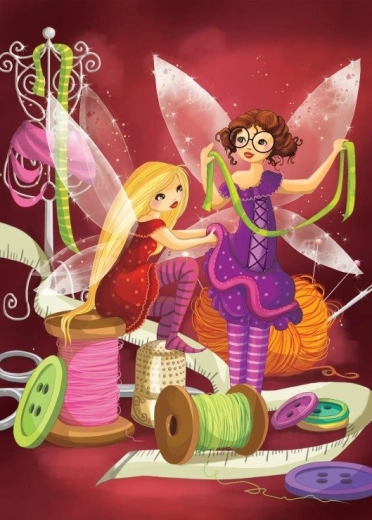 Bluebird puzzle Šivske vile 300 koščkov