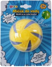 Športna vodna žogica 8 cm – rumena