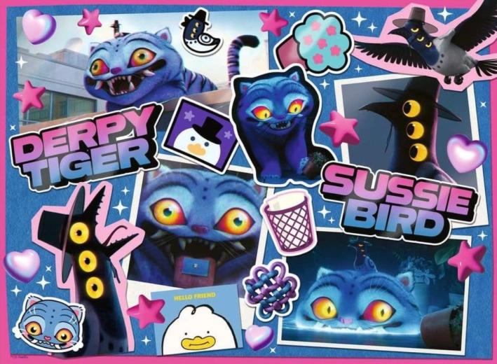 Ravensburger sestavljanka K-pop: Lovke demonov XXL 300 kosov