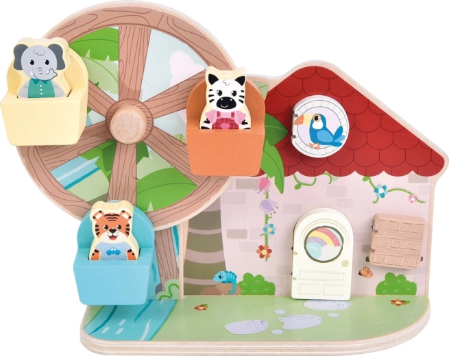 Interaktivna hiška z vratci