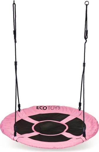 Vrtno gnezdo gugalnica 100 cm Pink Ecotoys