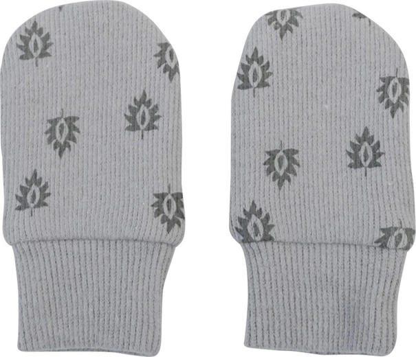 LODGER rokavičke proti praskanju za dojenčke Print Rib Sharkskin