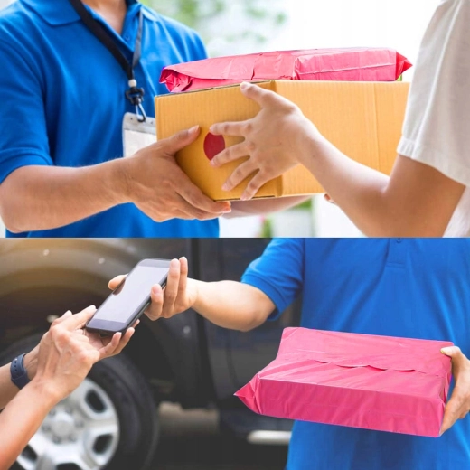 Pripravljeno za spletne trgovine in kurirski prevoz