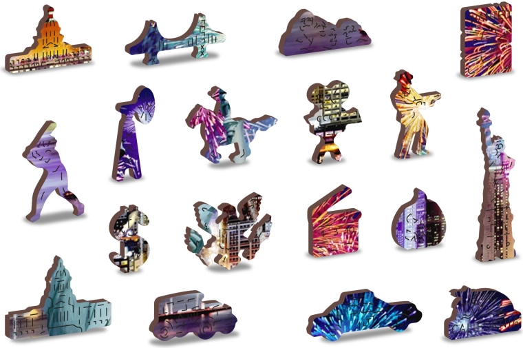 Original figurine-shaped pieces